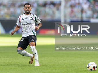 Luquinhas  during PKO Ekstraklasa match Legia Warsaw vs Motor Lublin in Warsaw, Poland on 01 September, 2024. (