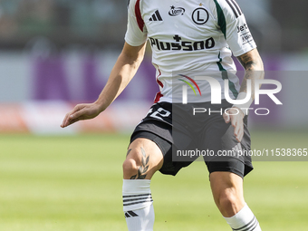 Sergio Barcia during PKO Ekstraklasa match Legia Warsaw vs Motor Lublin in Warsaw, Poland on 01 September, 2024. (