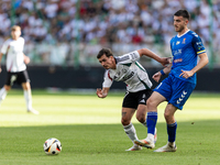 Migouel Alfarela , Kaan Caliskaner during PKO Ekstraklasa match Legia Warsaw vs Motor Lublin in Warsaw, Poland on 01 September, 2024. (