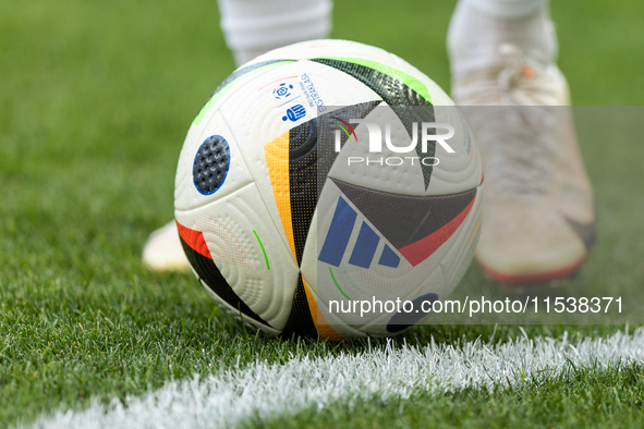 Fussballliebe ball, PKO Ekstraklasa match Legia Warsaw vs Motor Lublin in Warsaw, Poland on 01 September, 2024. 