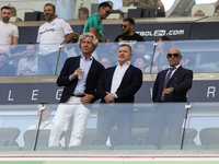 Dariusz Mioduski, Cezary Kulesza, Michal Proboierz during PKO Ekstraklasa match Legia Warsaw vs Motor Lublin in Warsaw, Poland on 01 Septemb...