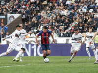 Alexis Cuello of San Lorenzo plays during the match between Platense and San Lorenzo as part of Liga Profesional 2024 at Estadio ''Ciudad de...