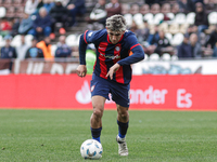 Elian Irala of San Lorenzo is in action during the match between Platense and San Lorenzo as part of Liga Profesional 2024 at Estadio ''Ciud...