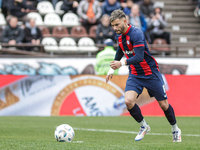 Ivan Leguizamon of San Lorenzo is in action during the match between Platense and San Lorenzo as part of Liga Profesional 2024 at Estadio ''...