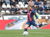 Ivan Leguizamon of San Lorenzo is in action during the match between Platense and San Lorenzo as part of Liga Profesional 2024 at Estadio ''...