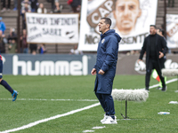 Leandro Atilio Romagnoli coaches San Lorenzo and watches a match between Platense and San Lorenzo as part of Liga Profesional 2024 at Estadi...