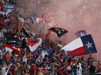 FC Dallas supporters back their team during the MLS match between FC Dallas and Colorado Rapids at Toyota Stadium in Frisco, Texas, on Augus...