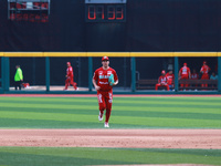 Trevor Bauer #96 of Diablos Rojos pitches the ball during match 7 of the Mexican Baseball League (LMB) South Zone 2024 championship series a...