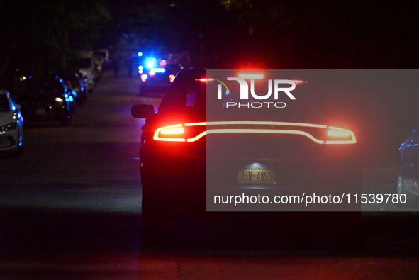 A 62-year-old male is shot on Taylor Street in Staten Island, New York, United States, on September 1, 2024. On Sunday evening on Taylor Str...