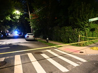 A 62-year-old male is shot on Taylor Street in Staten Island, New York, United States, on September 1, 2024. On Sunday evening on Taylor Str...