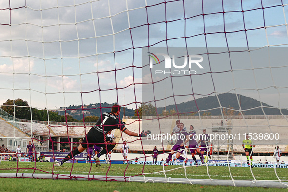 Pietro Terracciano of ACF Fiorentina during the Italian Serie A football match between ACF Fiorentina and A.C. Monza in Florence, Italy, on...