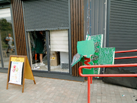 A pharmacy in the Sviatoshynskyi district is damaged by a Russian missile attack in Kyiv, Ukraine, on September 2, 2024. NO USE RUSSIA. NO U...