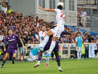 Pablo Mari of AC Monza during the Italian Serie A football match between ACF Fiorentina and AC Monza in Florence, Italy, on September 1, 202...