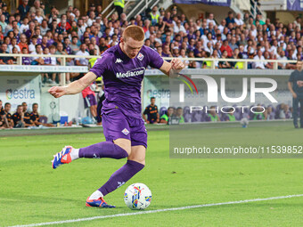 The Italian Serie A football match between ACF Fiorentina and A.C. Monza takes place in Florence, Italy, on September 1, 2024, at the Artemi...