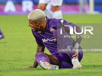 Domilson Cordeiro Dos Santos Dodo of ACF Fiorentina during the Italian Serie A football match between ACF Fiorentina and A.C. Monza in Flore...