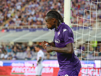 Moise Kean of ACF Fiorentina during the Italian Serie A football match between ACF Fiorentina and A.C. Monza in Florence, Italy, on Septembe...