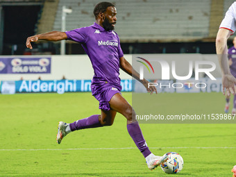 Jonathan Ikone of ACF Fiorentina during the Italian Serie A football match between ACF Fiorentina and A.C. Monza in Florence, Italy, on Sept...