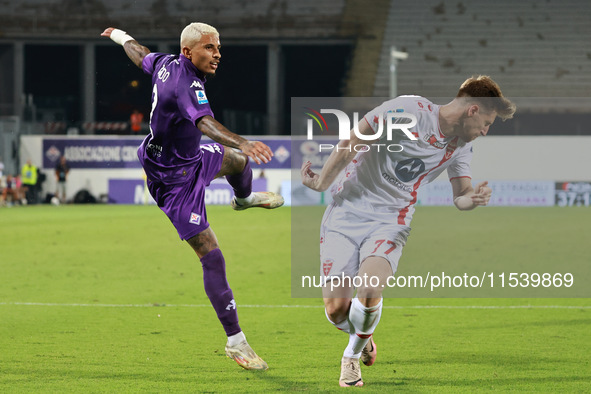 Domilson Cordeiro Dos Santos Dodo of ACF Fiorentina during the Italian Serie A football match between ACF Fiorentina and A.C. Monza in Flore...