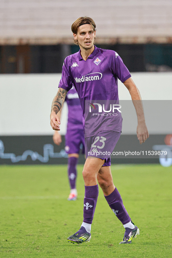 Andrea Colpani of ACF Fiorentina during the Italian Serie A football match between ACF Fiorentina and A.C. Monza in Florence, Italy, on Sept...