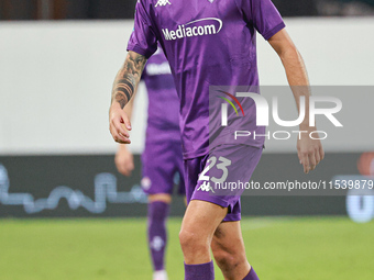 Andrea Colpani of ACF Fiorentina during the Italian Serie A football match between ACF Fiorentina and A.C. Monza in Florence, Italy, on Sept...