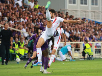 Pablo Mari of AC Monza during the Italian Serie A football match between ACF Fiorentina and AC Monza in Florence, Italy, on September 1, 202...