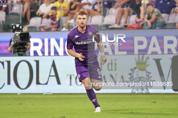 Lucas Beltran of ACF Fiorentina during the Italian Serie A football match between ACF Fiorentina and A.C. Monza in Florence, Italy, on Septe...