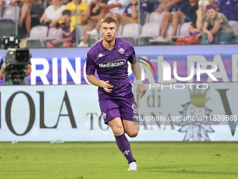 Lucas Beltran of ACF Fiorentina during the Italian Serie A football match between ACF Fiorentina and A.C. Monza in Florence, Italy, on Septe...