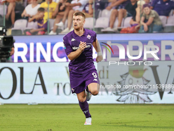 Lucas Beltran of ACF Fiorentina during the Italian Serie A football match between ACF Fiorentina and A.C. Monza in Florence, Italy, on Septe...