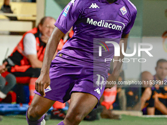 Jonathan Ikone of ACF Fiorentina during the Italian Serie A football match between ACF Fiorentina and A.C. Monza in Florence, Italy, on Sept...