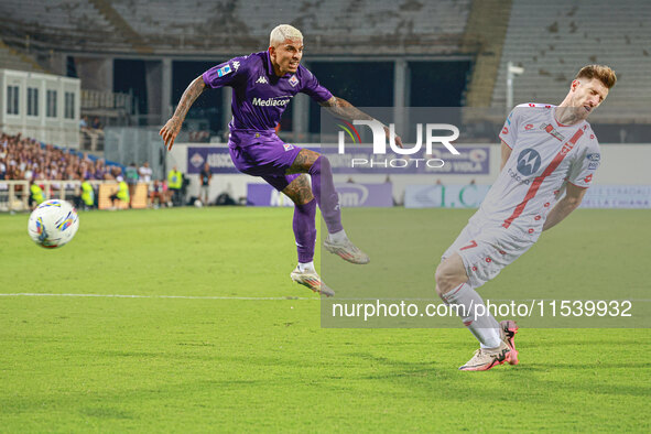 Domilson Cordeiro Dos Santos Dodo of ACF Fiorentina during the Italian Serie A football match between ACF Fiorentina and A.C. Monza in Flore...