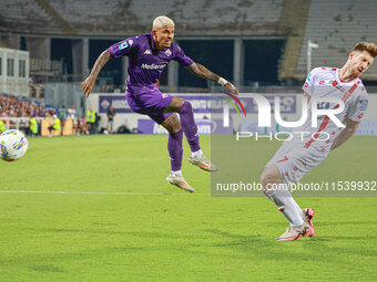 Domilson Cordeiro Dos Santos Dodo of ACF Fiorentina during the Italian Serie A football match between ACF Fiorentina and A.C. Monza in Flore...