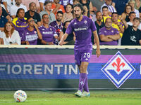 Yacine Adli of ACF Fiorentina during the Italian Serie A football match between ACF Fiorentina and A.C. Monza in Florence, Italy, on Septemb...