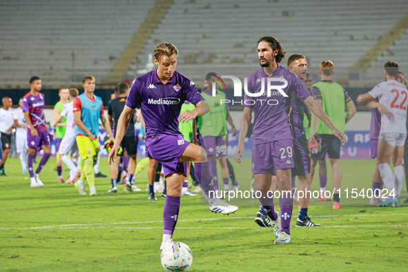 Bove of ACF Fiorentina during the Italian Serie A football match between ACF Fiorentina and A.C. Monza in Florence, Italy, on September 1, 2...