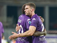 Gosens scores a goal during the Italian Serie A football match between ACF Fiorentina and A.C. Monza in Florence, Italy, on September 1, 202...