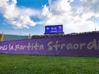 General view inside the Artemio Franchi stadium during the Italian Serie A football match between ACF Fiorentina and A.C. Monza in Florence,...