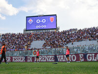 General view inside the Artemio Franchi stadium during the Italian Serie A football match between ACF Fiorentina and A.C. Monza in Florence,...