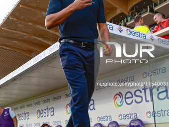 Head Coach Raffaele Palladino of ACF Fiorentina during the Italian Serie A football match between ACF Fiorentina and A.C. Monza in Florence,...