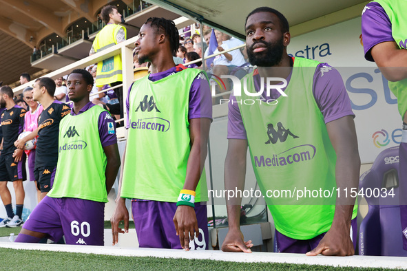 Jonathan Ikone of ACF Fiorentina during the Italian Serie A football match between ACF Fiorentina and A.C. Monza in Florence, Italy, on Sept...