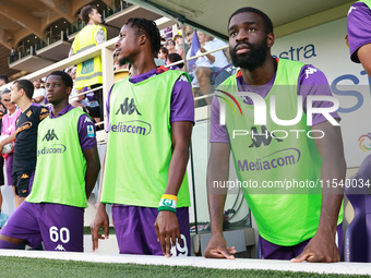 Jonathan Ikone of ACF Fiorentina during the Italian Serie A football match between ACF Fiorentina and A.C. Monza in Florence, Italy, on Sept...