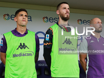 David De Gea of ACF Fiorentina during the Italian Serie A football match between ACF Fiorentina and A.C. Monza in Florence, Italy, on Septem...