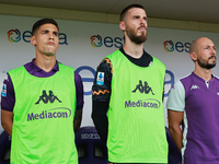 David De Gea of ACF Fiorentina during the Italian Serie A football match between ACF Fiorentina and A.C. Monza in Florence, Italy, on Septem...