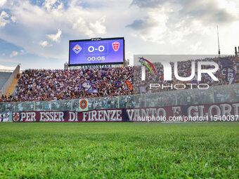 General view inside the Artemio Franchi stadium during the Italian Serie A football match between ACF Fiorentina and A.C. Monza in Florence,...