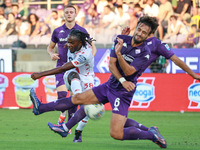 Luca Ranieri of ACF Fiorentina during the Italian Serie A football match between ACF Fiorentina and A.C. Monza in Florence, Italy, on Septem...