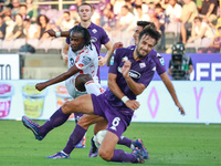 Luca Ranieri of ACF Fiorentina during the Italian Serie A football match between ACF Fiorentina and A.C. Monza in Florence, Italy, on Septem...