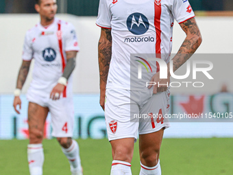 Daniel Maldini of AC Monza during the Italian Serie A football match between ACF Fiorentina and AC Monza in Florence, Italy, on September 1,...