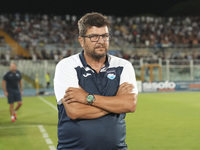 Silvio Baldini is the head coach of Delfino Pescara 1936 during the Serie C NOW match between Delfino Pescara 1936 and Torres at Stadio Adri...