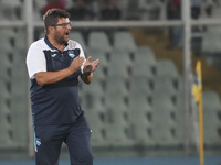 Silvio Baldini is the head coach of Delfino Pescara 1936 during the Serie C NOW match between Delfino Pescara 1936 and Torres at Stadio Adri...