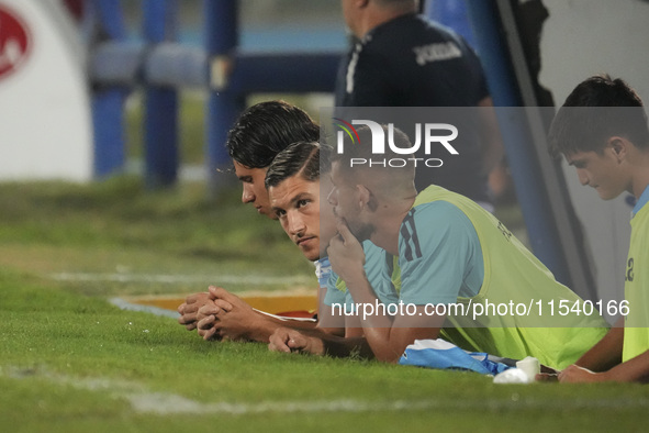 Riccardo Tonin of Delfino Pescara 1936 during the Serie C NOW match between Delfino Pescara 1936 and Torres at Stadio Adriatico ''Giovanni C...