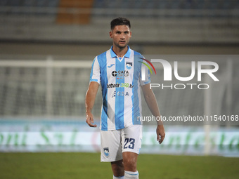 Filippo Pellacani of Delfino Pescara 1936 during the Serie C NOW match between Delfino Pescara 1936 and Torres at Stadio Adriatico ''Giovann...