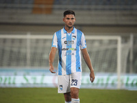 Filippo Pellacani of Delfino Pescara 1936 during the Serie C NOW match between Delfino Pescara 1936 and Torres at Stadio Adriatico ''Giovann...